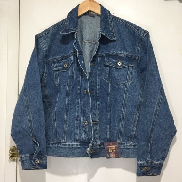 VINTAGE JONNY-Q DENIM JACKETS SIZE L - Picture 2 of 8
